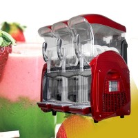 Free shipping express to worldwide 12Lx3 bowls Frozen Cocktail beverage dispenser ice slush slushy granita slurpee machine