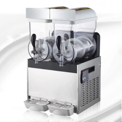 Free shipping to door 15Lx2 Frozen Cocktail beverage dispenser ice slushy granita slurpee margarita slush machine