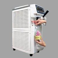 ETL CE RoHS approved high quality table top ice cream machine soft /soft serve ice cream machine/acai ice cream machine