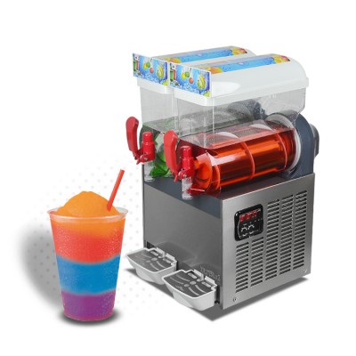 15 Litres x2 Frozen Cocktail beverage dispenser ice slushy granita slurpee margarita slush puppy machine