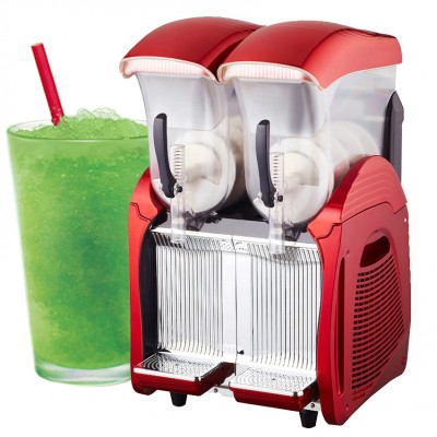 Free shipping express to worldwide 12L 2 bowls Frozen Cocktail ice slush slushy granita slurpee machine