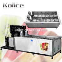 Large production 304 stainless steel tank fruits ice lolly machine/ice lollipop maker/popsicle making machine